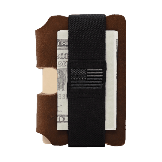 EDC Wallet - Brown Leather
