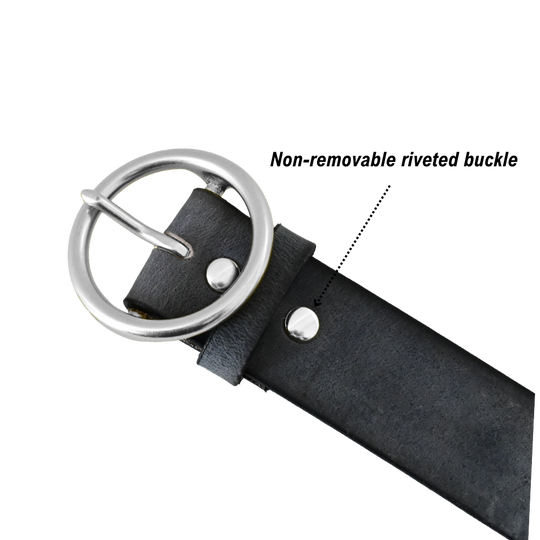 sequoia belt buckle - grey/nickel