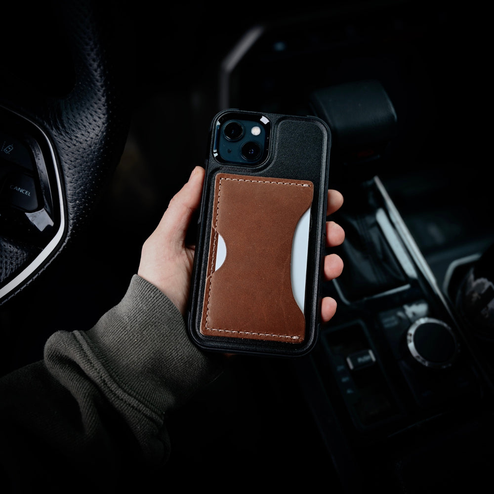 Lifestyle Photo of Stick-On Card Holder
