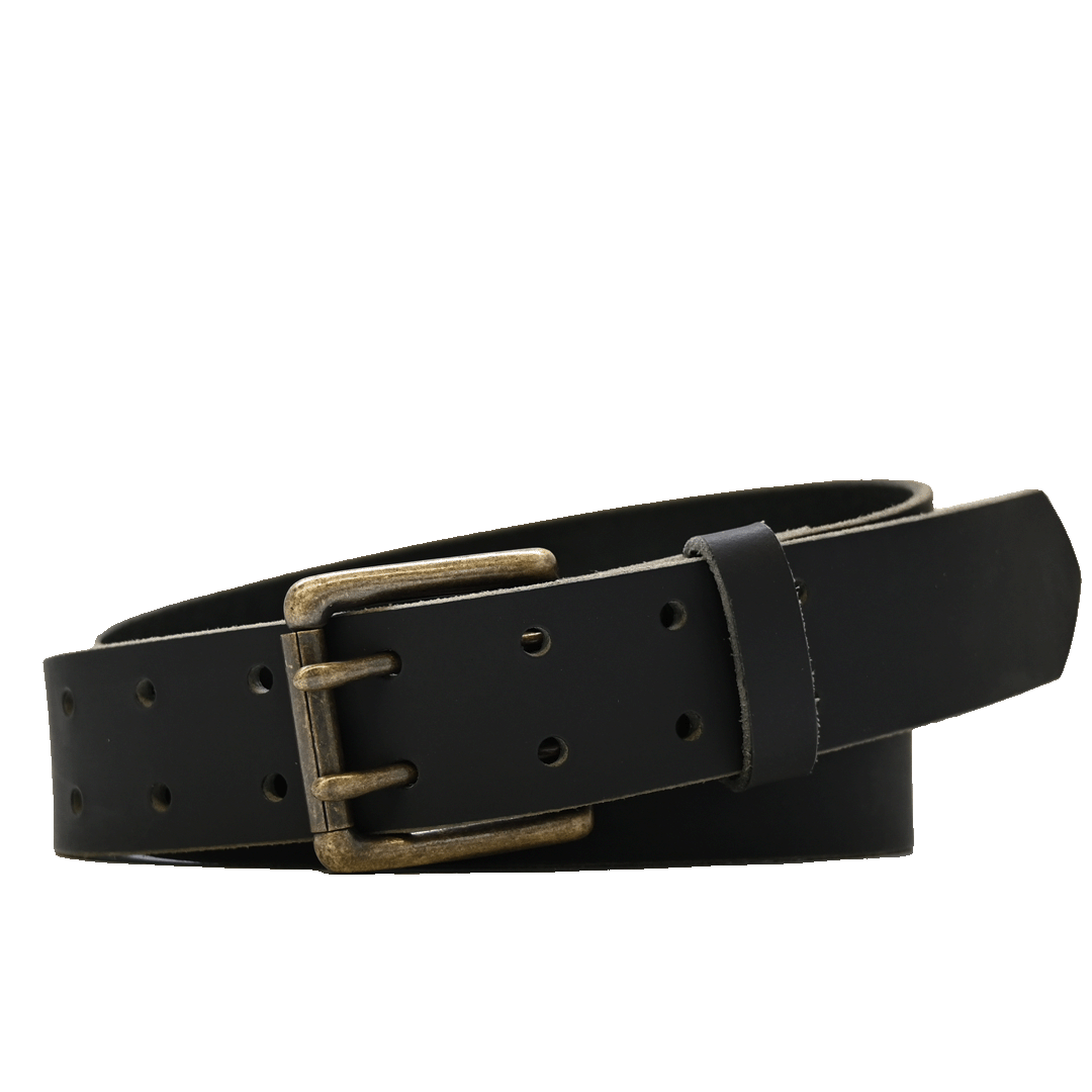 Wade Double Prong - Black  - Brass 