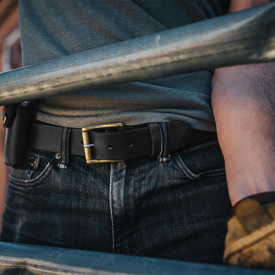 Working Man's Belt - Black Fence