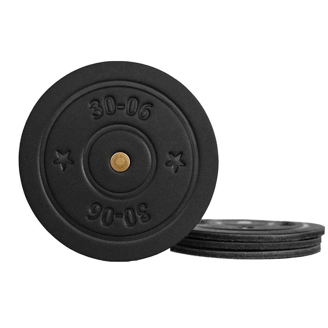 Bullet Coasters--American Bench Craft-ABC-HKO-COA-BL-306