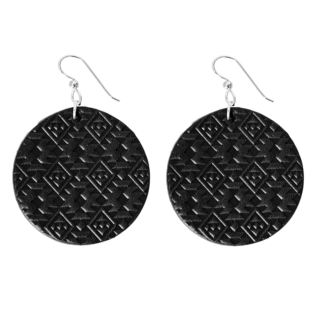 Aztec Earrings--American Bench Craft-ABC-EAR-AZE-BLC
