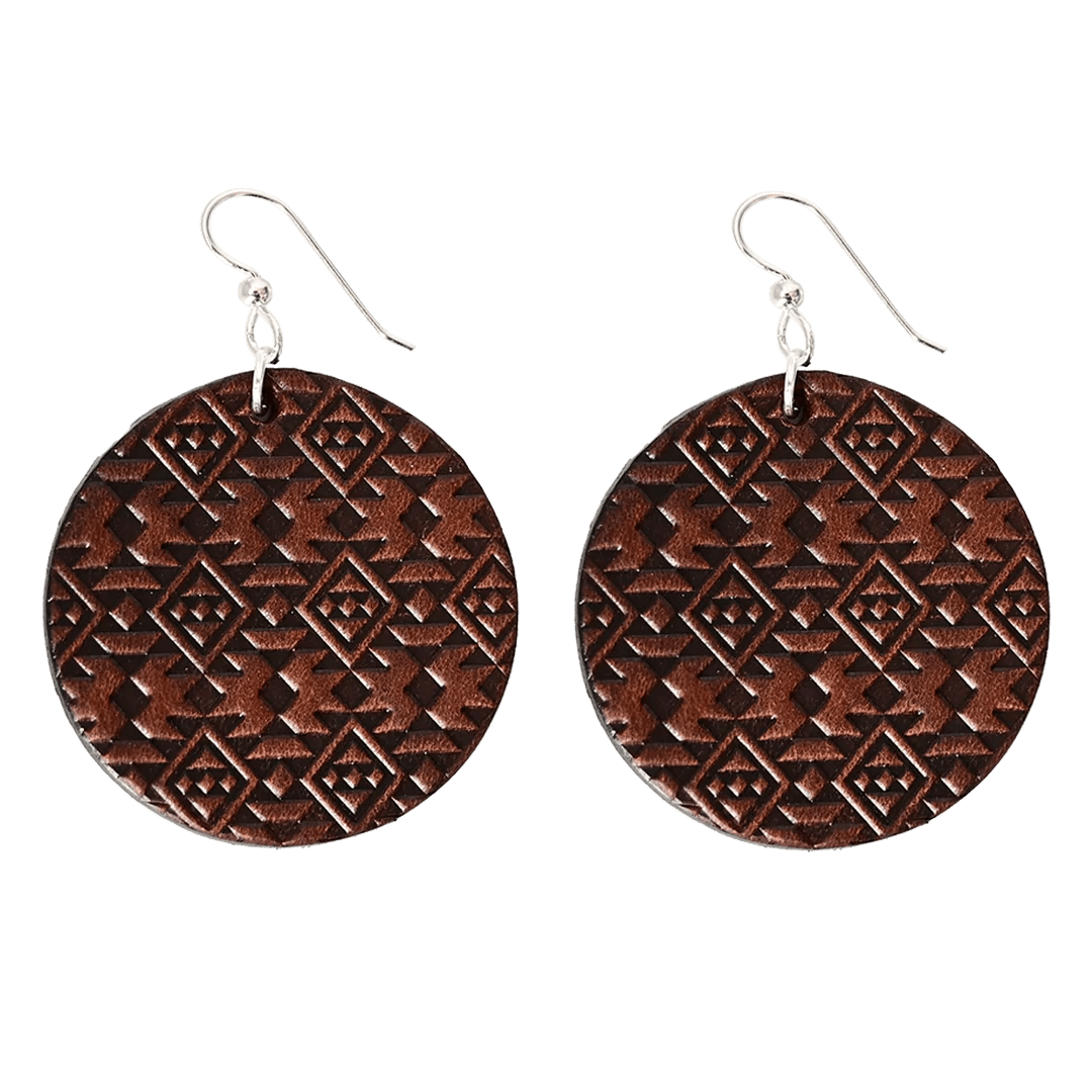 Aztec Earrings--American Bench Craft-ABC-EAR-AZE-BRC