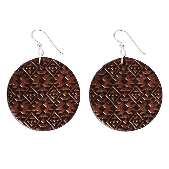 Aztec Earrings--American Bench Craft-ABC-EAR-AZE-BRC