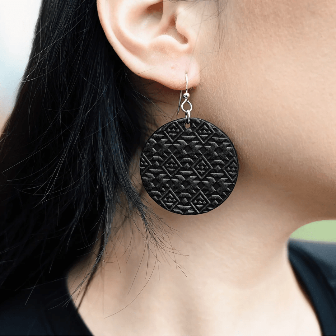 Aztec Earrings--American Bench Craft-ABC-EAR-AZE-BRC