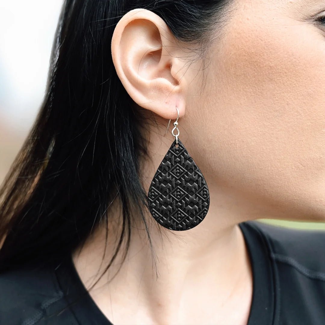 Aztec Earrings--American Bench Craft-ABC-EAR-AZE-BLT