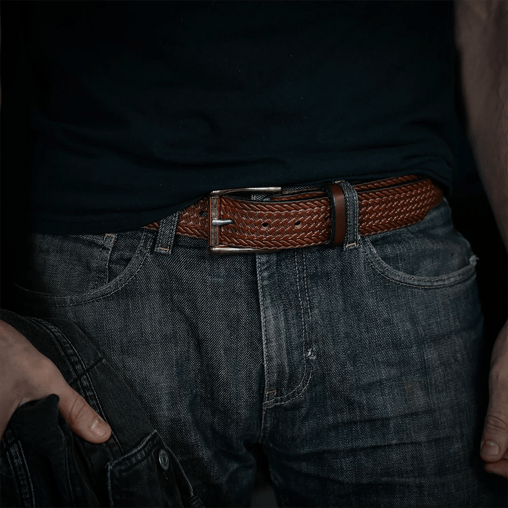 Badlands Belt--American Bench Craft-ABC-BL-BB-BR-BR-30