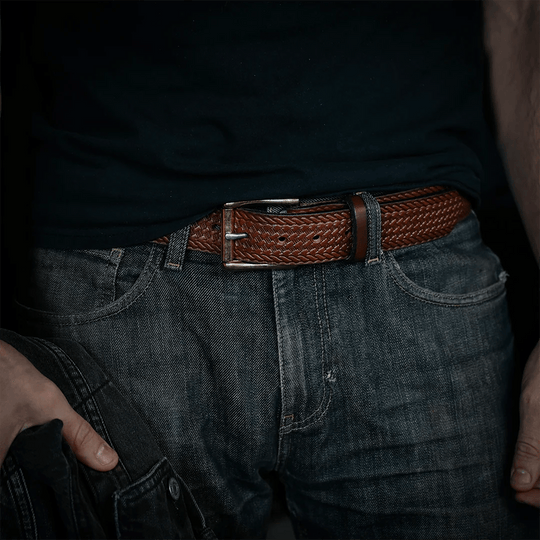 Badlands Belt--American Bench Craft-ABC-BL-BB-BR-BR-30