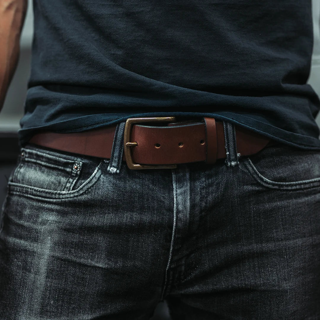 Brigadier Belt--American Bench Craft-ABC-BL-BGB-BR-AN-30