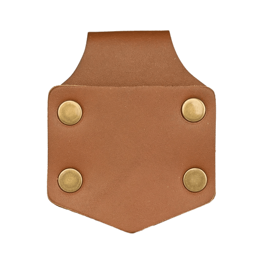 Clip Knife Sheath--American Bench Craft-ABC-TOL-SPAD-SM-TAN-BR