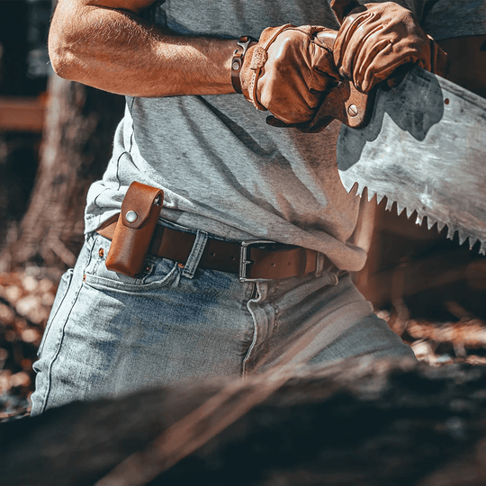 Working Man's Belt--American Bench Craft-ABC-WMB-BR-NI-30